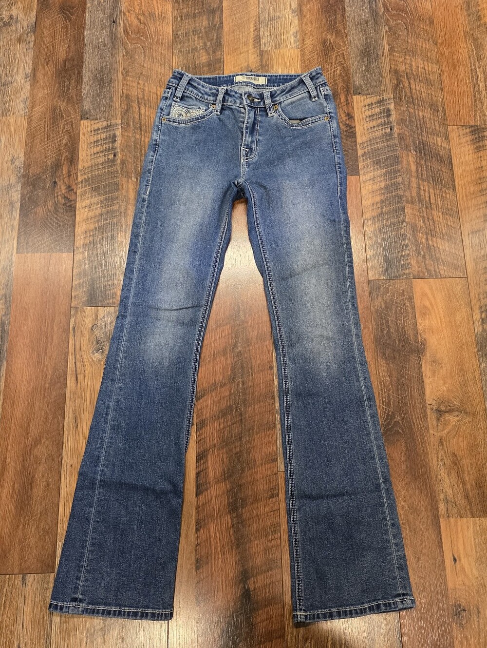 Rock & Roll Denim Mid Rise Bootcut Jeans